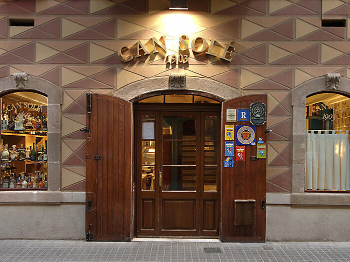 Donde comer la mejor paella en Barcelona fachada